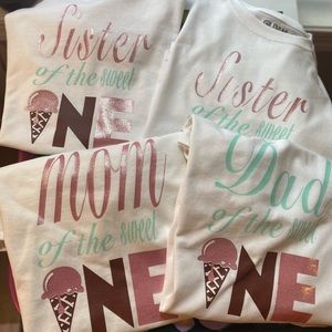 Custom birthday shirts